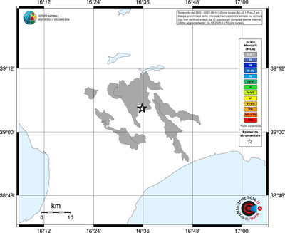 Mappa MCS - territori comuni