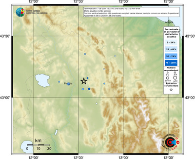Mappa comuni con almeno 3 questionari