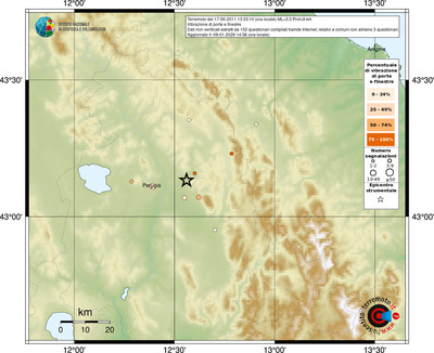 Mappa comuni con almeno 3 questionari