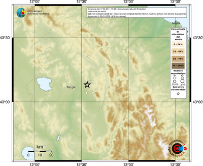 Mappa comuni con almeno 3 questionari