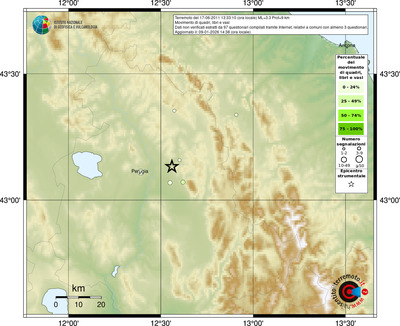 Mappa comuni con almeno 3 questionari