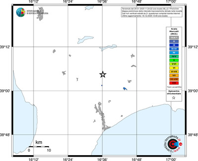 Mappa MCS - territori località