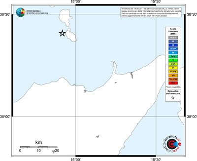 Mappa EMS - territori località