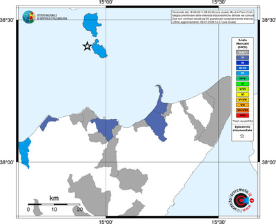 Mappa MCS - territori comuni
