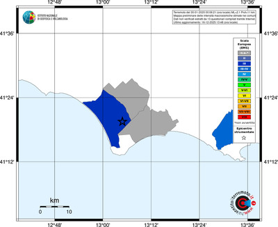 Mappa EMS - territori comuni