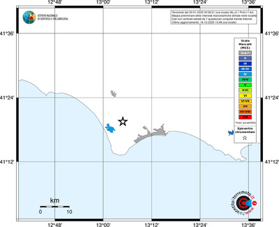 Mappa MCS - territori località