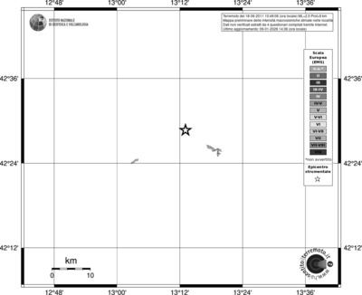 Mappa EMS - territori località