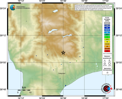 Mappa EMS - località