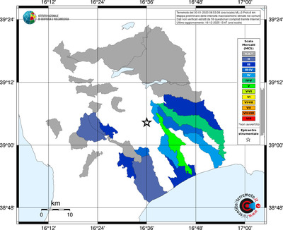 Mappa MCS - territori comuni