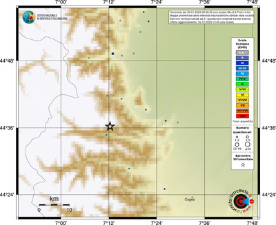 Mappa EMS - località