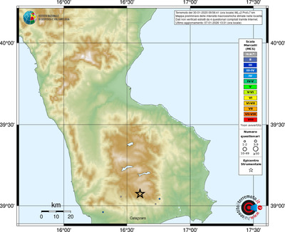 Mappa MCS - località