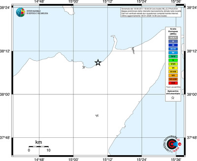 Mappa EMS - territori località