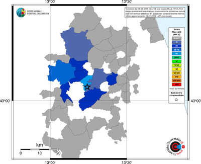 Mappa MCS - territori comuni