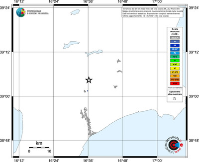 Mappa MCS - territori località