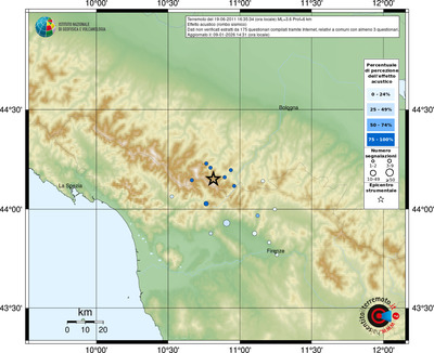 Mappa comuni con almeno 3 questionari
