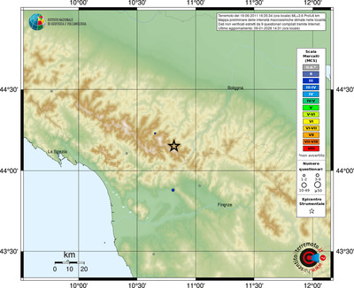 Mappa MCS - località
