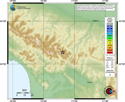 Mappa EMS - località