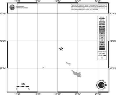 Mappa EMS - territori località