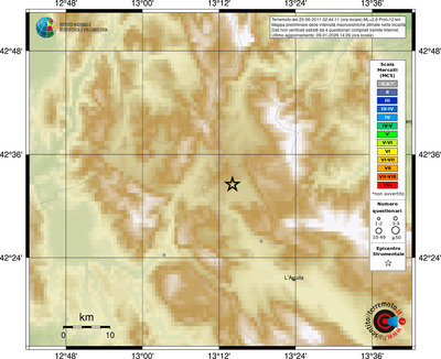 Mappa MCS - località