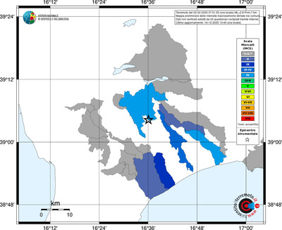 Mappa MCS - territori comuni