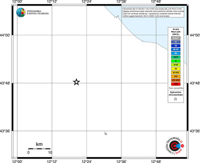 Mappa MCS - territori località