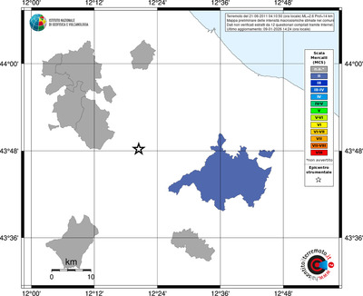 Mappa MCS - territori comuni