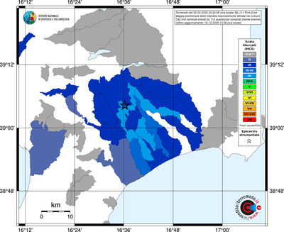 Mappa MCS - territori comuni