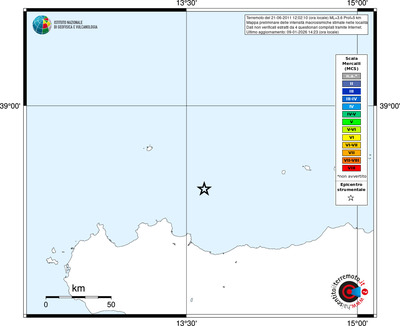 Mappa MCS - territori località