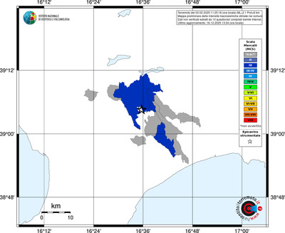 Mappa MCS - territori comuni