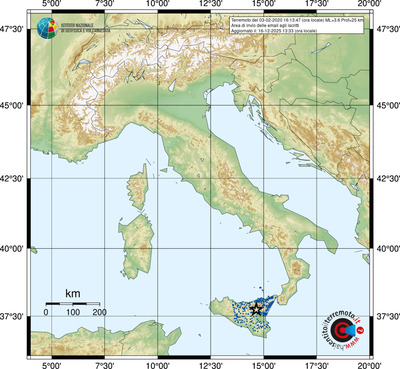 Area di invio delle email agli iscritti