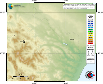 Mappa EMS - località