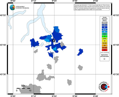 Mappa MCS - territori comuni