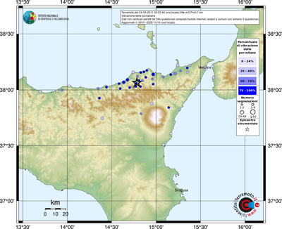 Mappa comuni con almeno 3 questionari