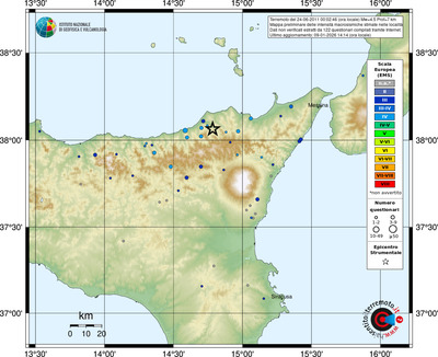 Mappa EMS - località