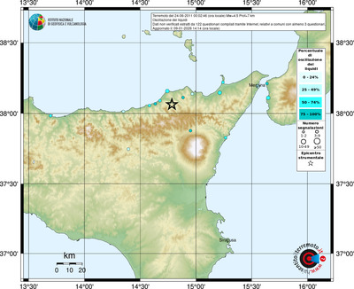 Mappa comuni con almeno 3 questionari