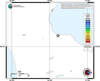 Mappa MCS - territori località