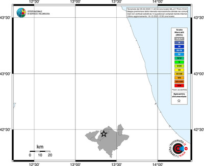 Mappa MCS - territori comuni