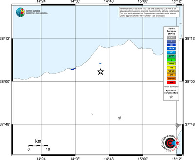 Mappa EMS - territori località