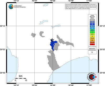 Mappa MCS - territori comuni