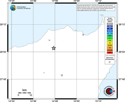 Mappa MCS - territori località