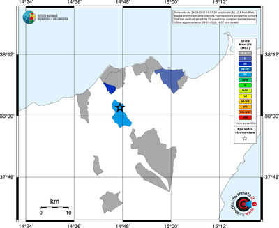 Mappa MCS - territori comuni