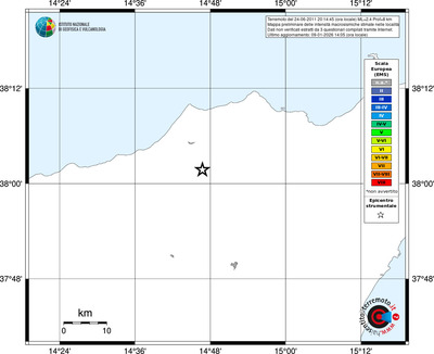 Mappa EMS - territori località