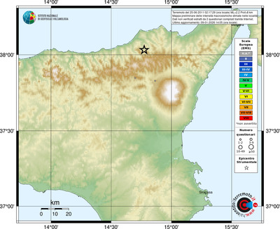 Mappa EMS - località