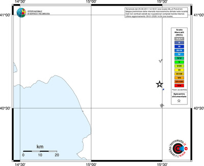 Mappa MCS - territori località