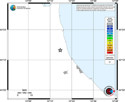 Mappa MCS - territori località