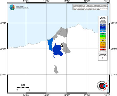 Mappa MCS - territori comuni