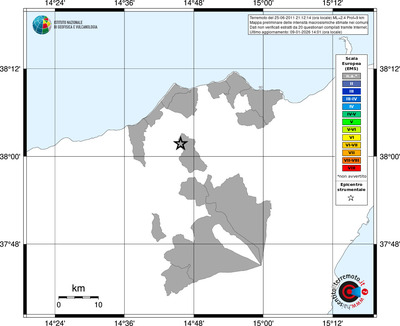 Mappa EMS - territori comuni