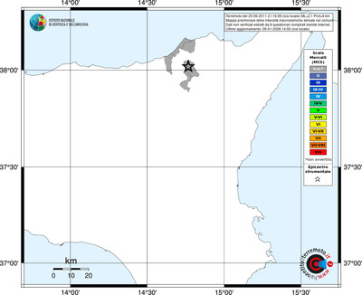 Mappa MCS - territori comuni
