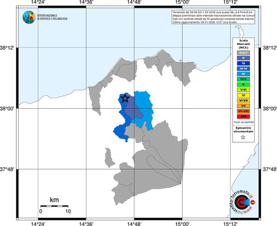 Mappa MCS - territori comuni