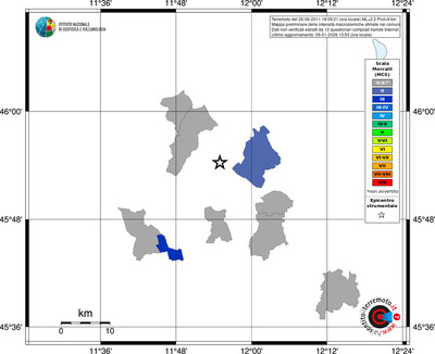 Mappa MCS - territori comuni
